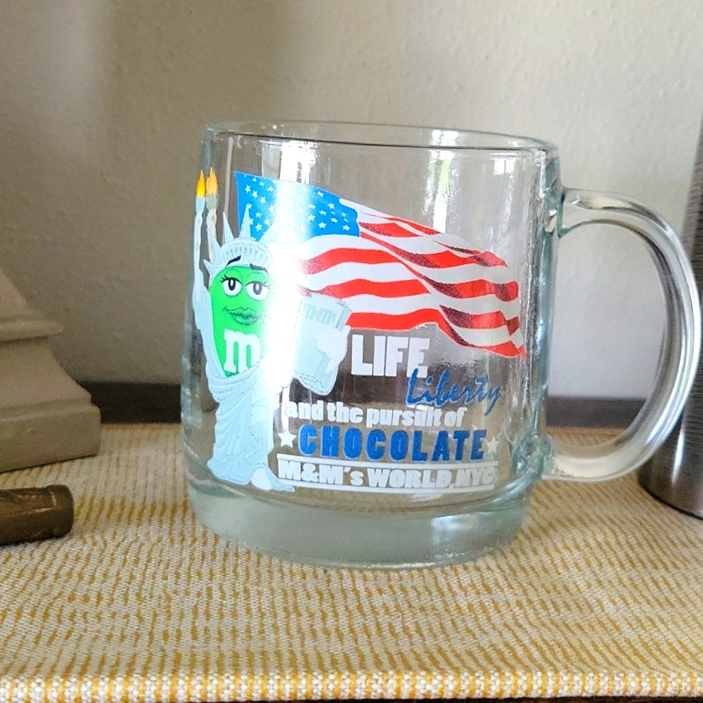 M&M Life Liberty & The Pursuit of Chocolate Mug